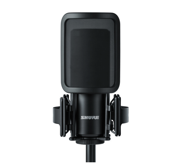 Shure SM4 – Micrófono Condensador Cardioide de Gran Diafragma con Shockmount